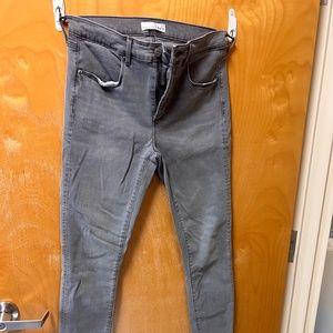 Loft grey jegging legging jeans size 27 4